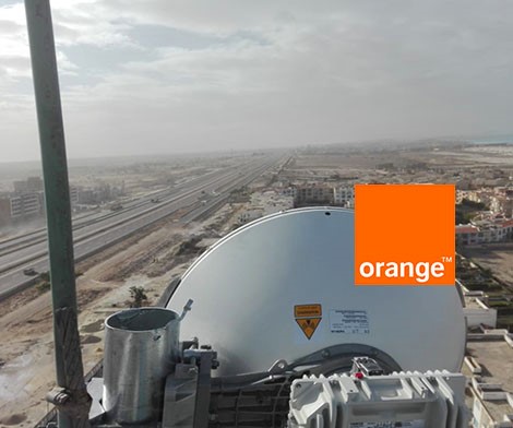 Orange Microwave sites